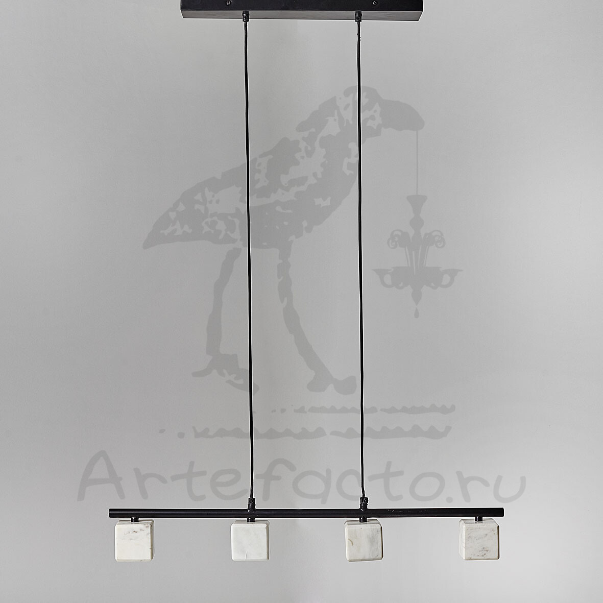 Подвесной светильник Leopold на 4 лампы