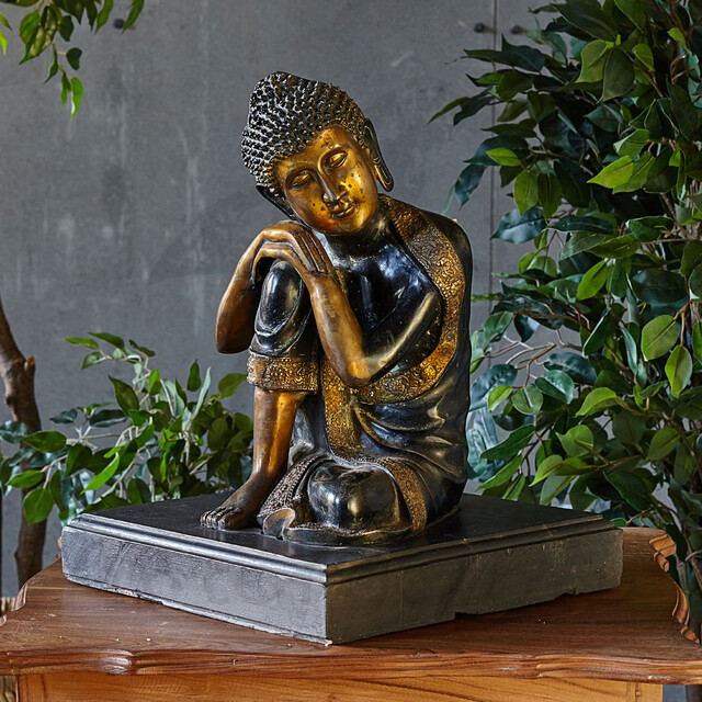 Статуэтка сидящий Будда, L
